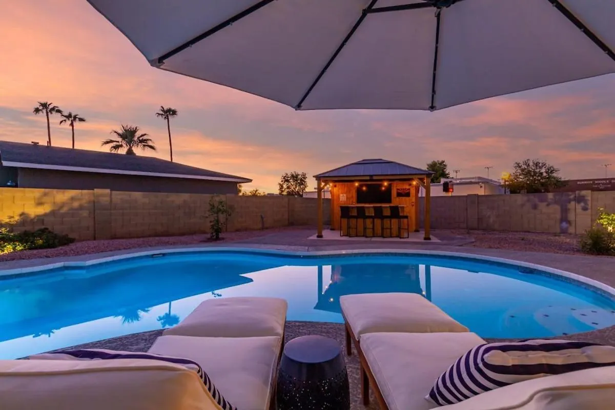 Cactus Glen Free Htd Pool Gameroom Cabana Bar Phoenix